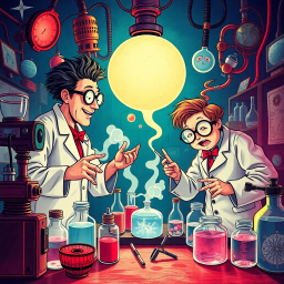 Whose Lab is it Anyway? - Text-based game