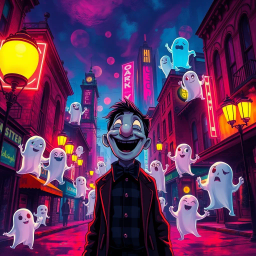 Hello, Whose Ghost Is It Anyway? - Text-based game