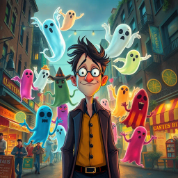 Whose Ghost Is It Anyway? - Text-based game