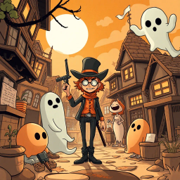 Whose Ghost Is It Anyway? - Text-based game