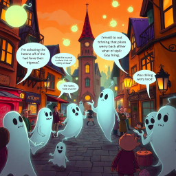 Whose Ghost Is It, Anyway? - Text-based game