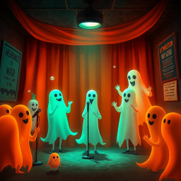 Whose Ghost Is It Anyway? - Text-based game