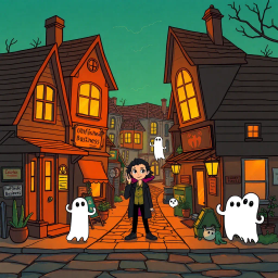 Hello, Whose Ghost Is It Anyway? - Text-based game