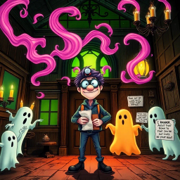 Whose Ghost is it Anyway? - Text-based game