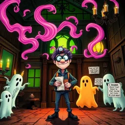 Whose Ghost is it Anyway? - Text-based game