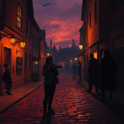 Whose Shadow Is That? - Text-based game