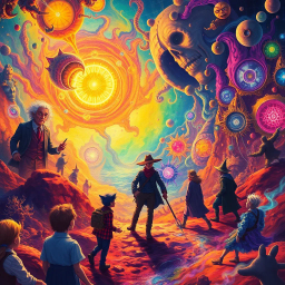 Spectrum Wars: Whose Dimension Is It Anyway? - Text-based game