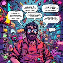 Whose Game Is It Anyway? - Text-based game