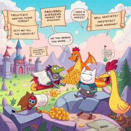 Whose Quest Is It Anyway? - Text-based game
