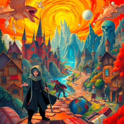 Chaotic Chronicles: Whose Adventure Is It Anyway? - Text-based game