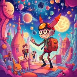 Worlds Unbound: Who's Hello is it Anyway? - Text-based game