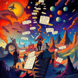 MetaQuest: Whose Adventure is it Anyway? - Text-based game