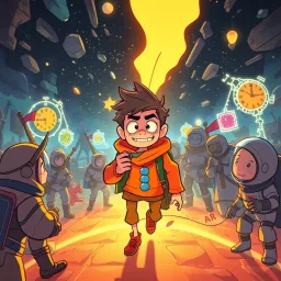 Chronoscribe: Whose Story is it Anyway? - Text-based game