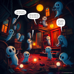 Whose Haunt is This? - Text-based game