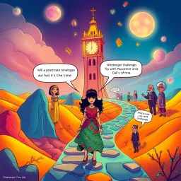 ChronoClash: Whose Time Is It Anyway? - Text-based game