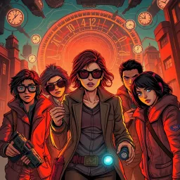 Quantum Heist: Temporal Tangles - Text-based game