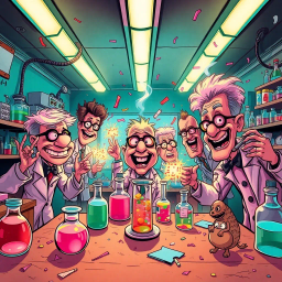Lab Rascals: Who's the Genius Now? - Text-based game