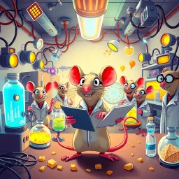 Lab Rats: Who's Lab Is It Anyway? - Text-based game