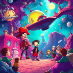 ChronoTales: Whose Story Is It Anyway? - Text-based game