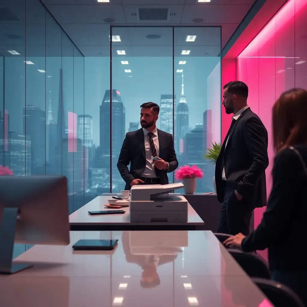 Blurred Lines: A Steamy Office Affair