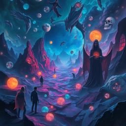 Nightmare Chronicles: Who's Dreaming This? - Text-based game
