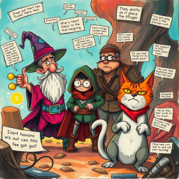 Whose Adventure is it Anyway? - Text-based game