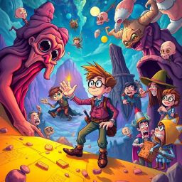 MetaQuest: Whose Adventure is it Anyway? - Text-based game