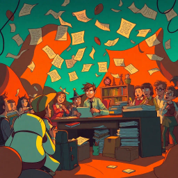Whose Adventure Is It Anyway? - Text-based game