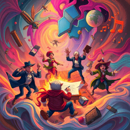 MetaQuest: Whose Adventure Is It Anyway? - Text-based game
