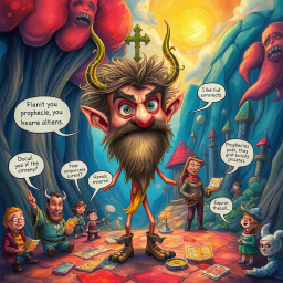 Whose Prophecy Is It Anyway? - Text-based game