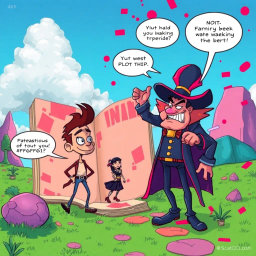 MetaQuest: Whose Adventure Is It Anyway? - Text-based game