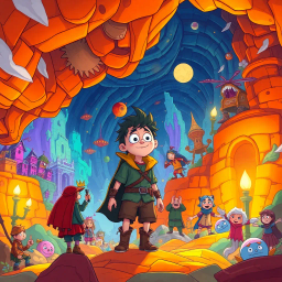 Questception: Who's the Hero, Anyway? - Text-based game