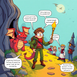 MetaQuest: Whose Adventure is it Anyway? - Text-based game