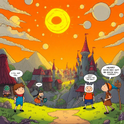 MetaQuest: Who's the Hero, Anyway? - Text-based game
