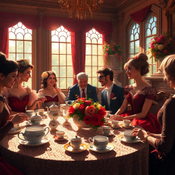Whose Tea Is It Anyway? - Text-based game