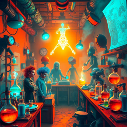 Whose Lab Is It Anyway? - Text-based game