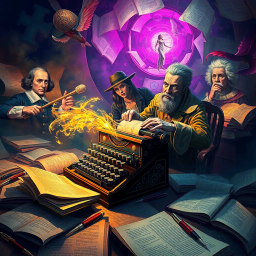 Chronoscribe: Whose Story is it Anyway? - Text-based game