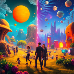 Spectrum Chronicles: Whose Dimension Is It Anyway? - Text-based game