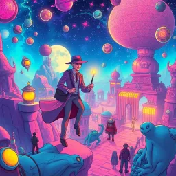 Spectrum Wars: Which Dimension is it, Anyway? - Text-based game
