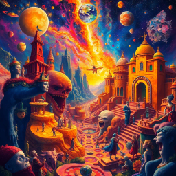Spectrum Wars: Which Dimension is it Anyway? - Text-based game