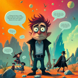 MetaQuest: Whose Adventure Is It, Anyway? - Text-based game