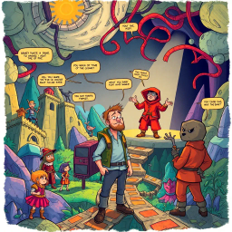 MetaQuest: Whose Adventure Is It, Anyway? - Text-based game
