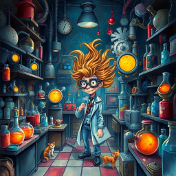 Whose Lab is it Anyway? - Text-based game