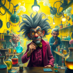 Whose Lab Is It Anyway? - Text-based game
