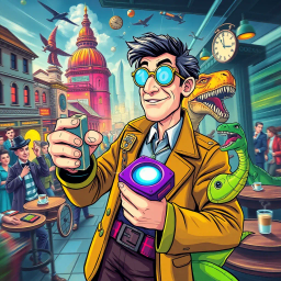 Chrono Clash: Whose Time is it Anyway? - Text-based game