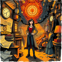 Chrono Clash: Whose Time Is It Anyway? - Text-based game