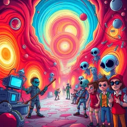 Spectrum Wars: Which Dimension Is It Anyway? - Text-based game