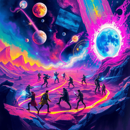 Spectrum Wars: Whose Dimension Is It Anyway? - Text-based game