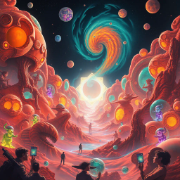 Spectrum Wars: Which Dimension Is It Anyway? - Text-based game