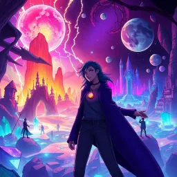Spectrum Wars: Which Dimension Is It Anyway? - Text-based game